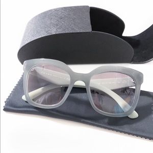 Prada Triangle Logo 53mm Sunglasses